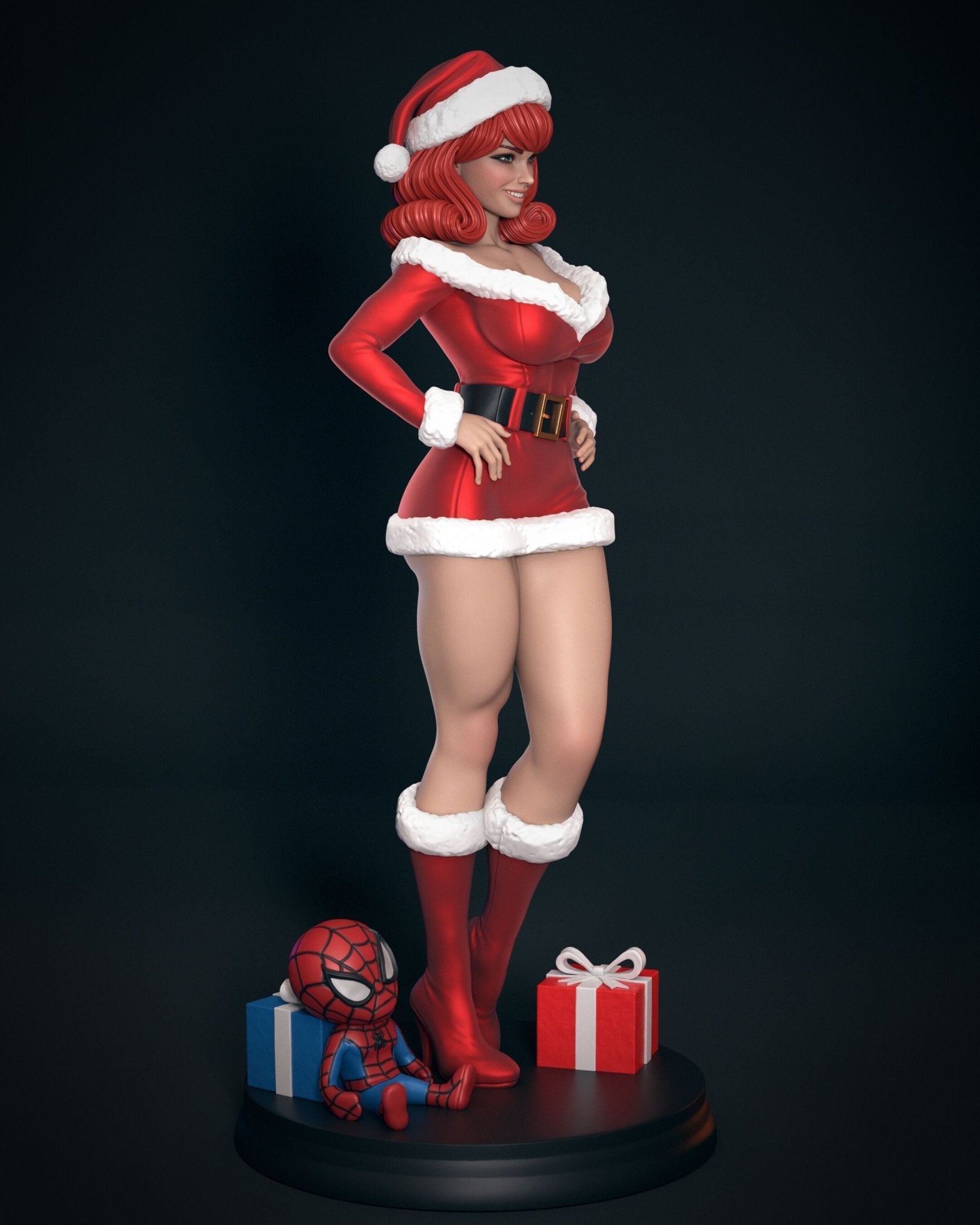 MJ Mrs Claus - Abe3D - Dark Forge Arts