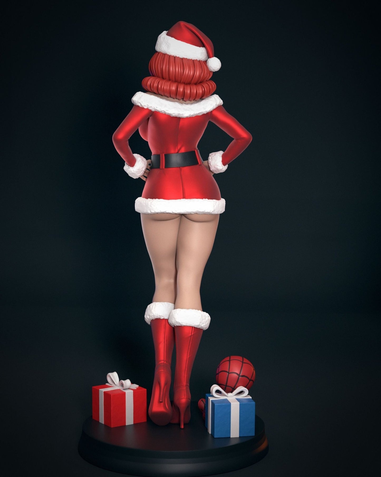 MJ Mrs Claus - Abe3D - Dark Forge Arts