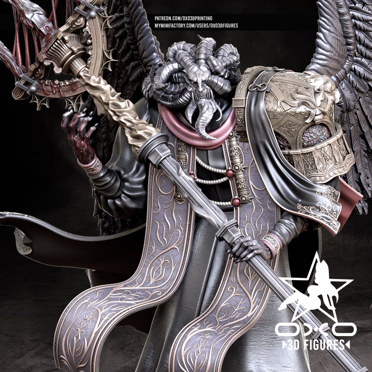 Mohg Lord of Blood - OXO3D - Dark Forge Arts