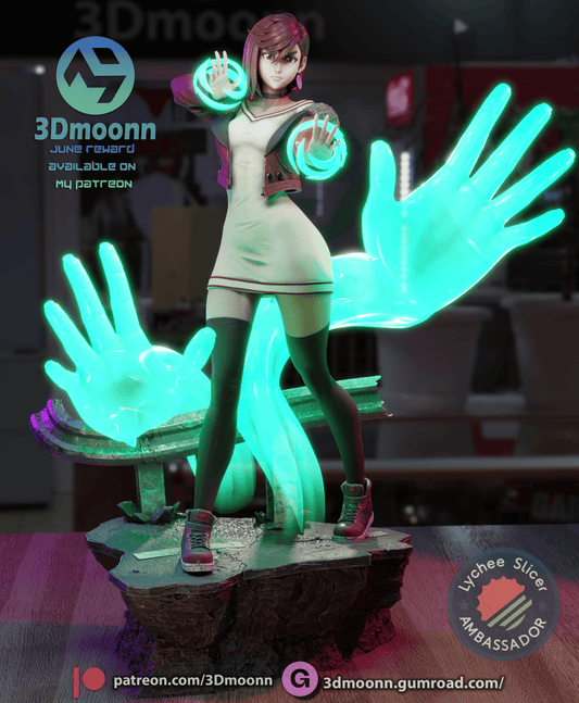 Momo Ayase - 3DMoonn - Dark Forge Arts