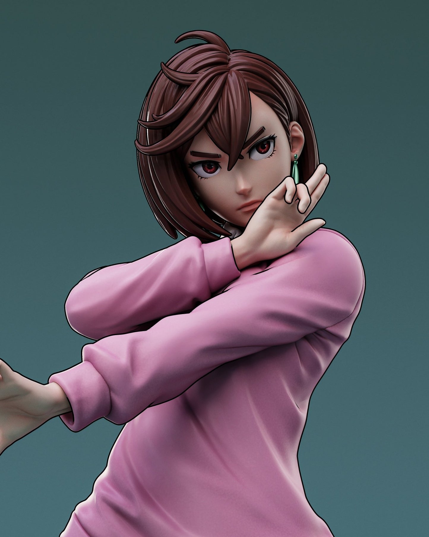 Momo Ayase - CA 3D Studios - Dark Forge Arts