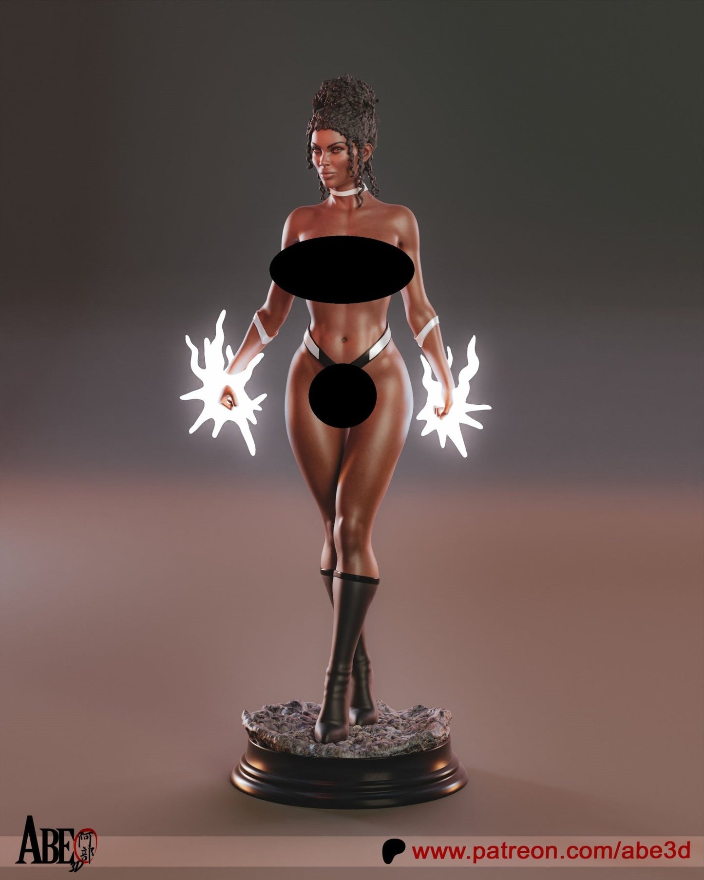 Monica Rambeau - Abe3D - Dark Forge Arts