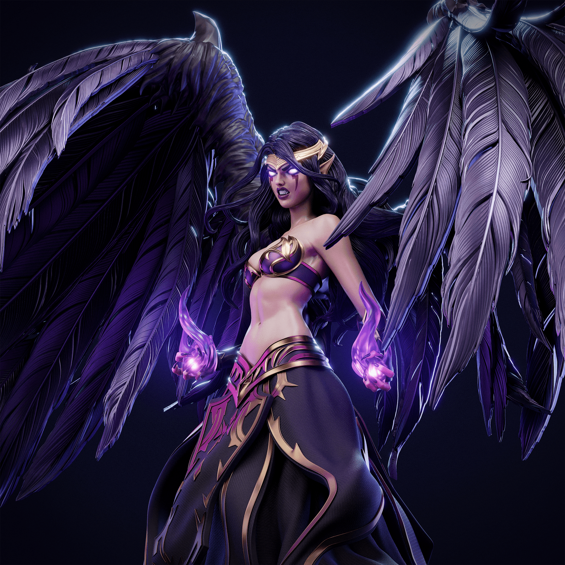 Morgana - CA 3D Studios - Dark Forge Arts