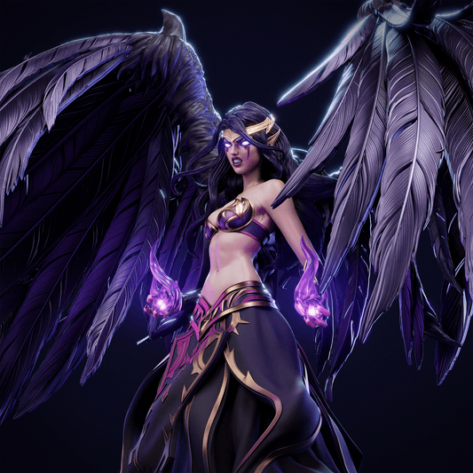 Morgana - CA 3D Studios - Dark Forge Arts