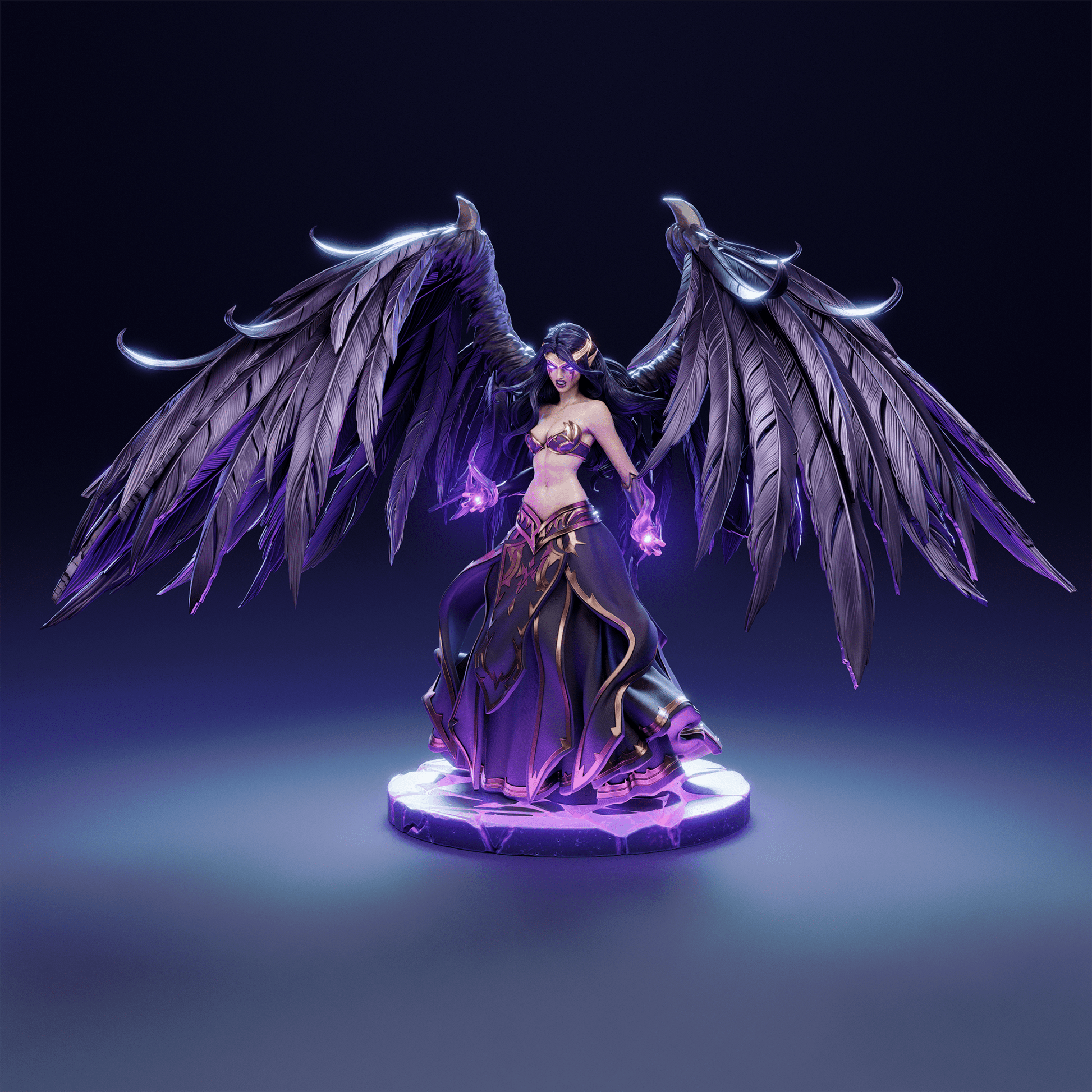 Morgana - CA 3D Studios - Dark Forge Arts