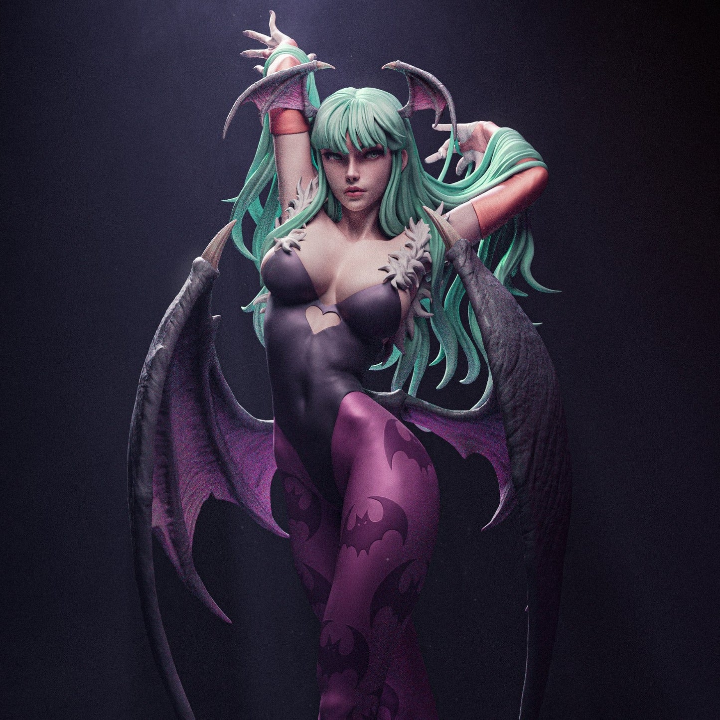 Morrigan Aensland - CA 3D Studios - Dark Forge Arts