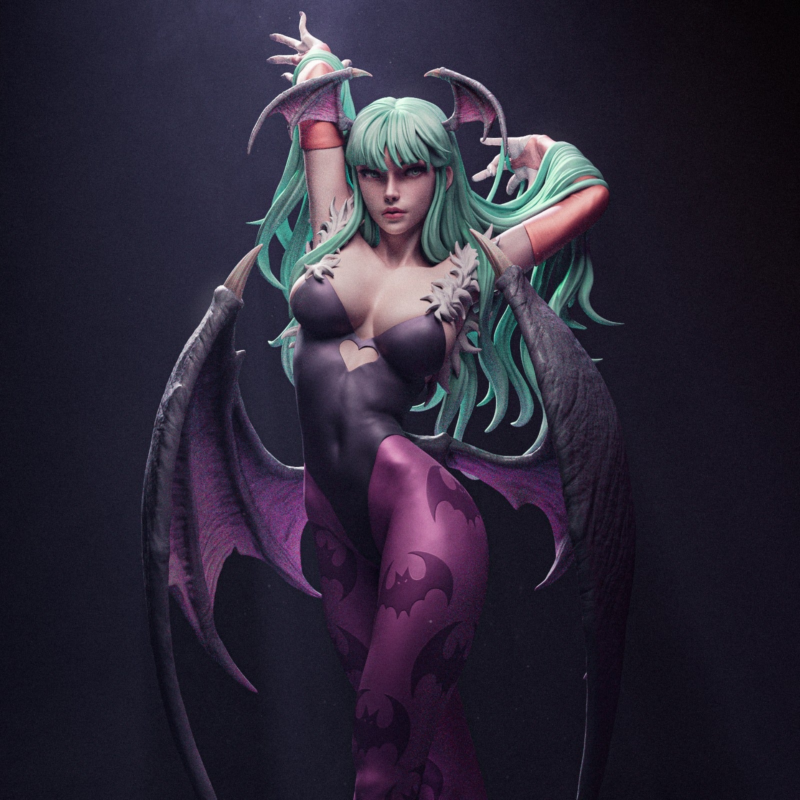 Morrigan Aensland - CA 3D Studios - Dark Forge Arts