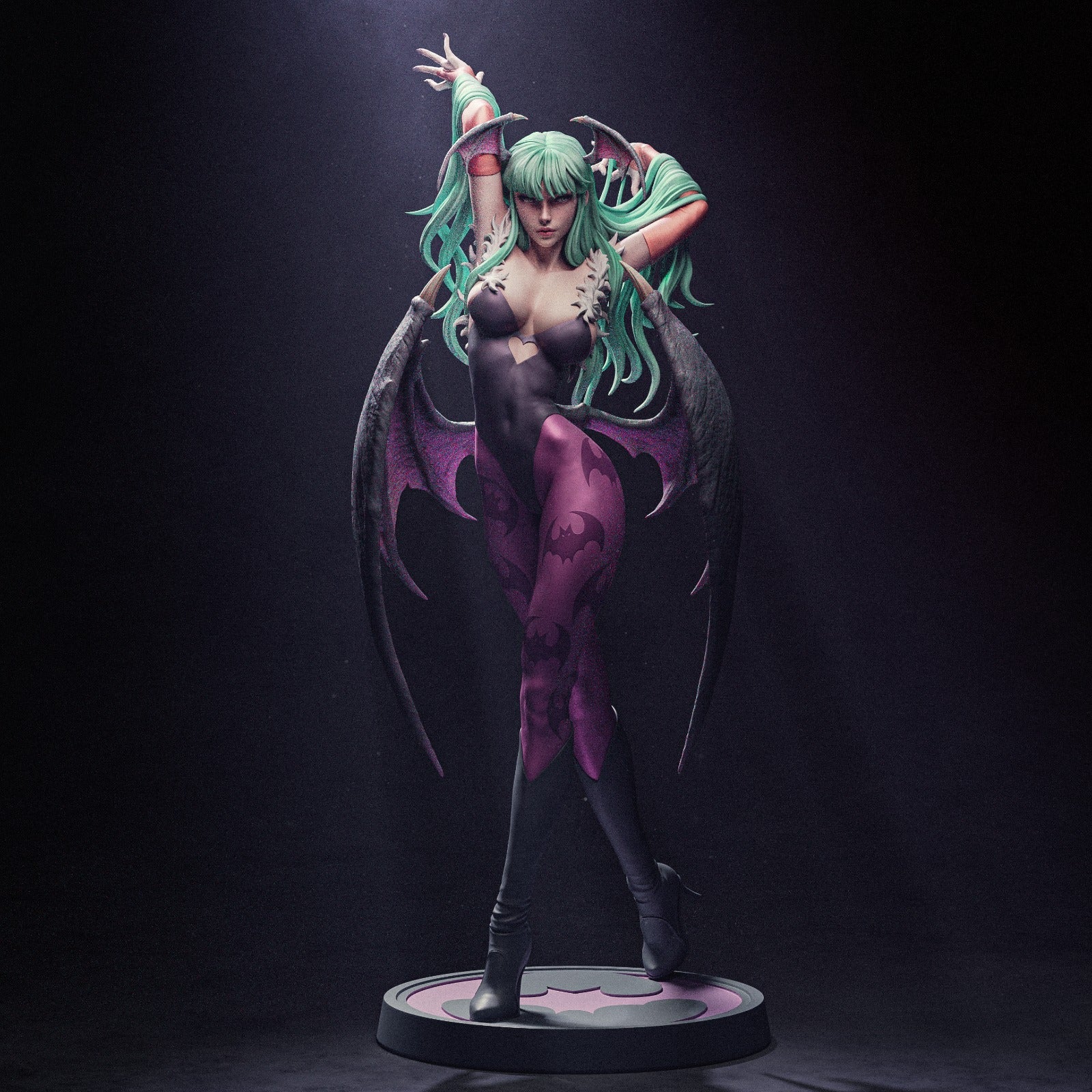 Morrigan Aensland - CA 3D Studios - Dark Forge Arts