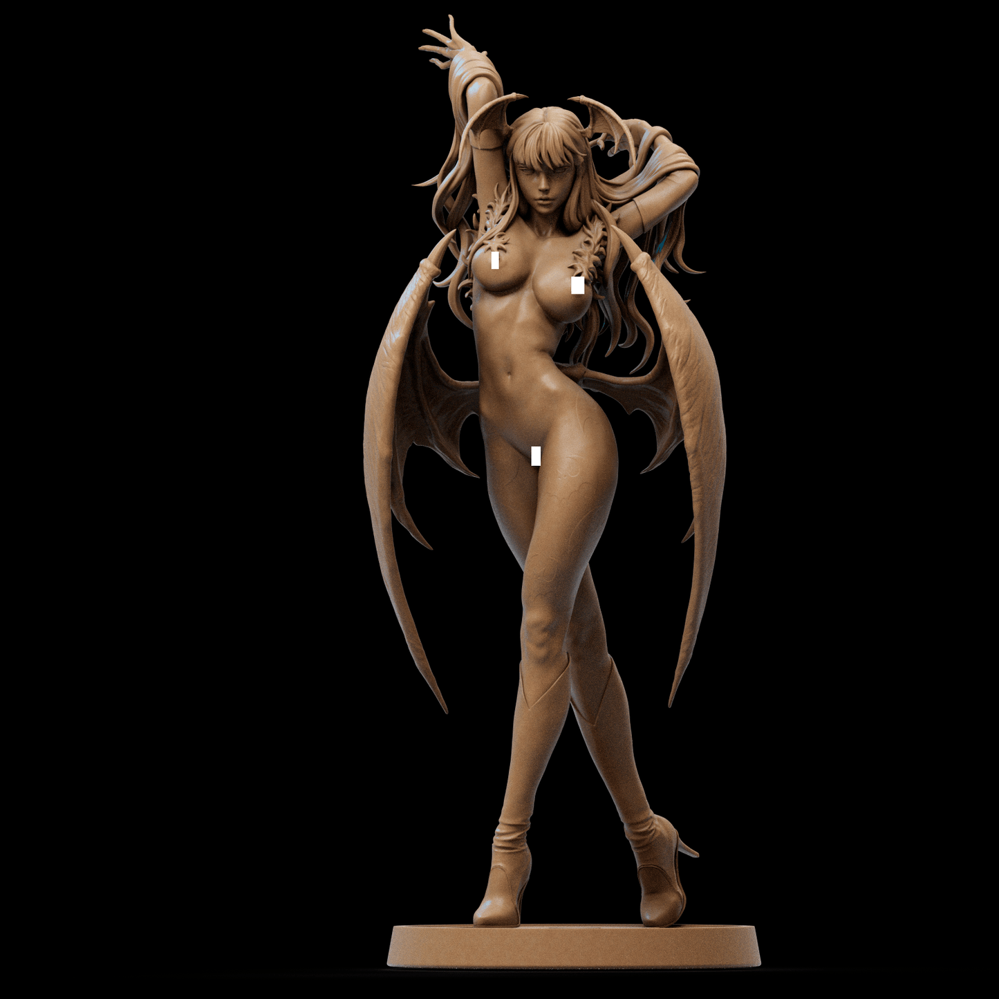 Morrigan Aensland - CA 3D Studios - Dark Forge Arts