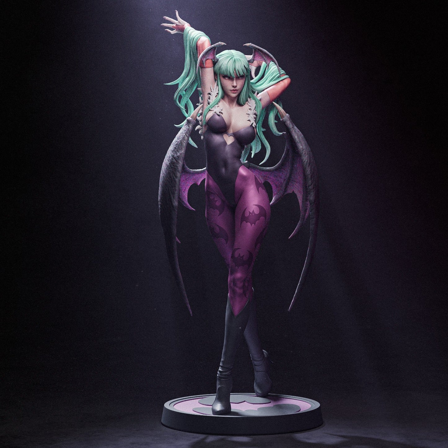 Morrigan Aensland - CA 3D Studios - Dark Forge Arts
