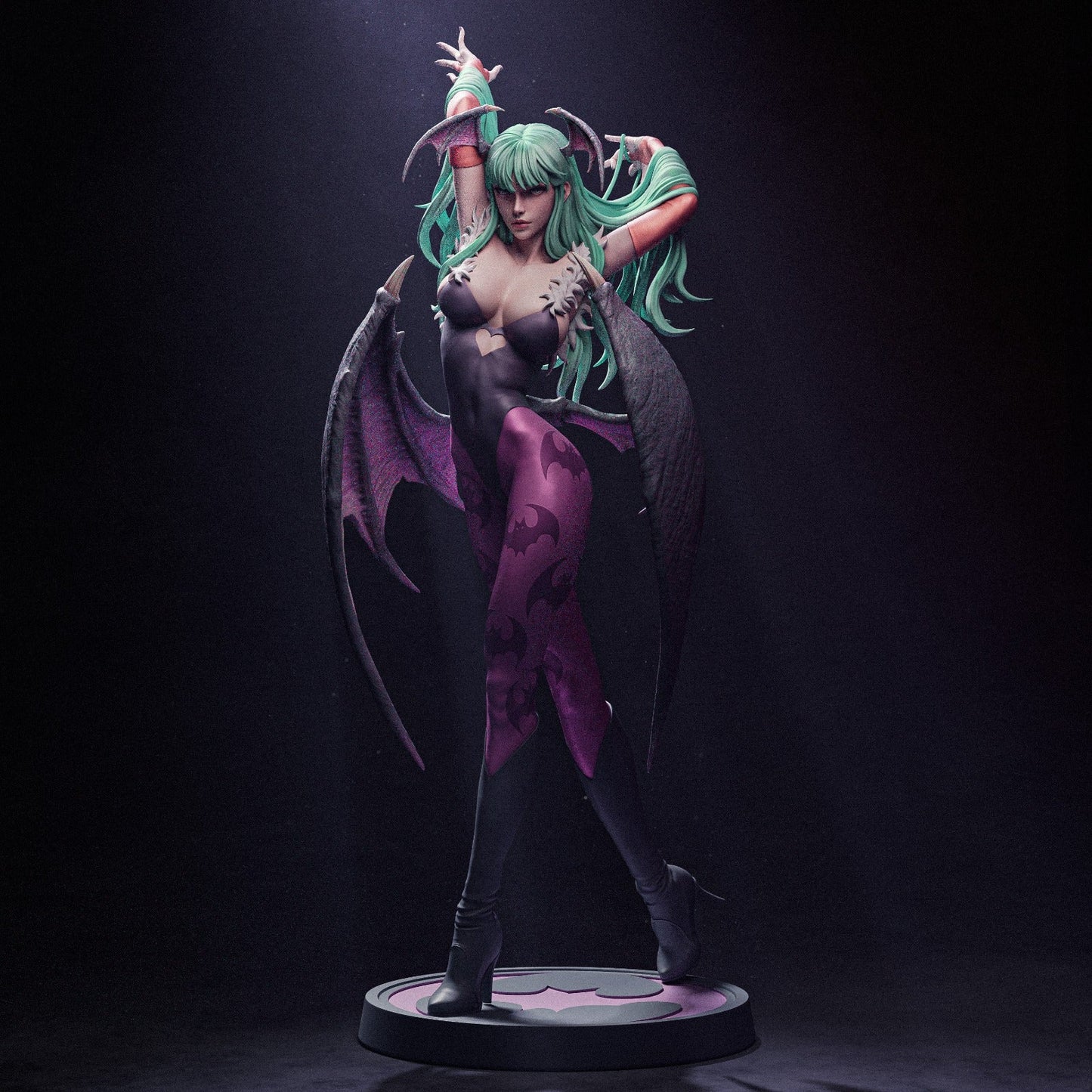 Morrigan Aensland - CA 3D Studios - Dark Forge Arts