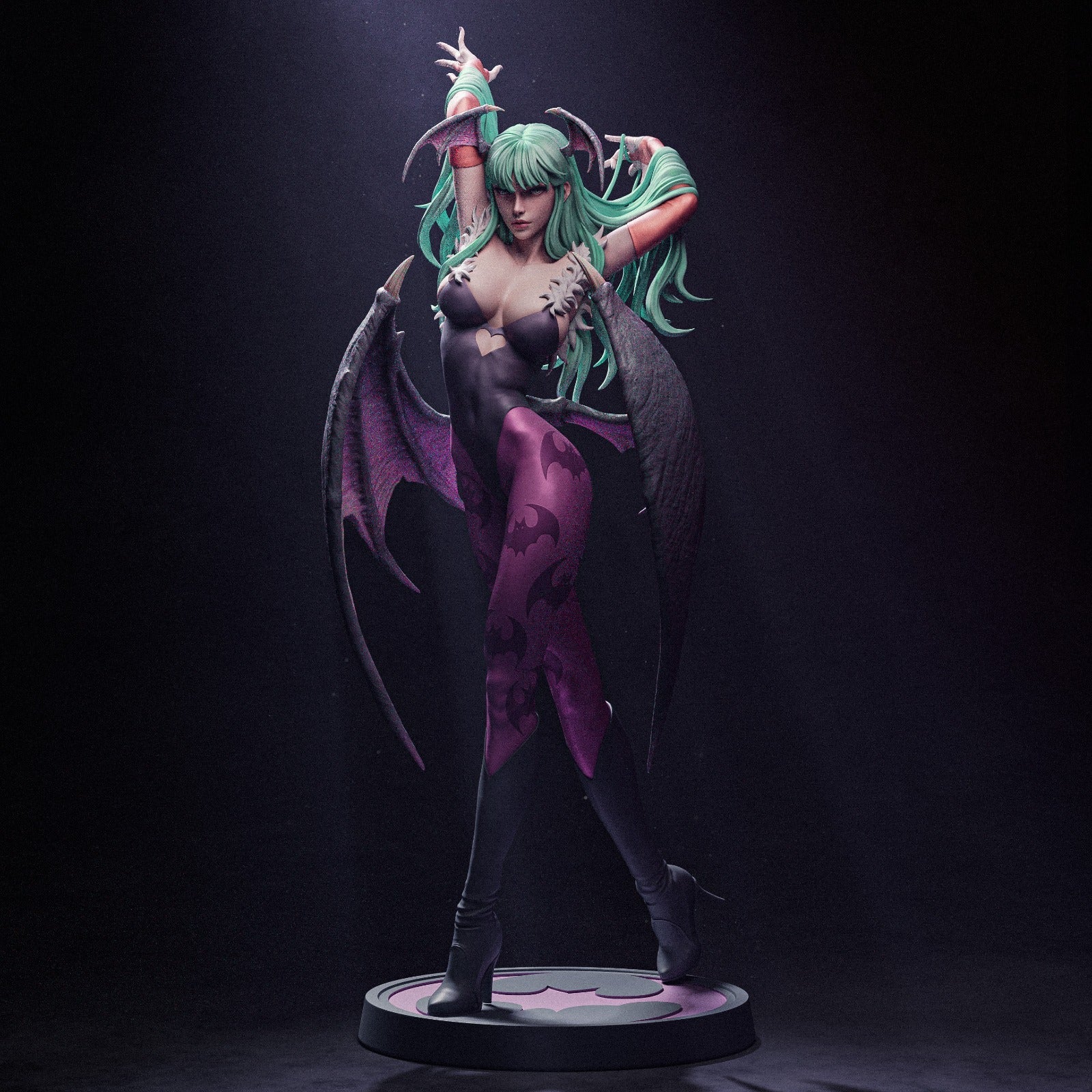 Morrigan Aensland - CA 3D Studios - Dark Forge Arts