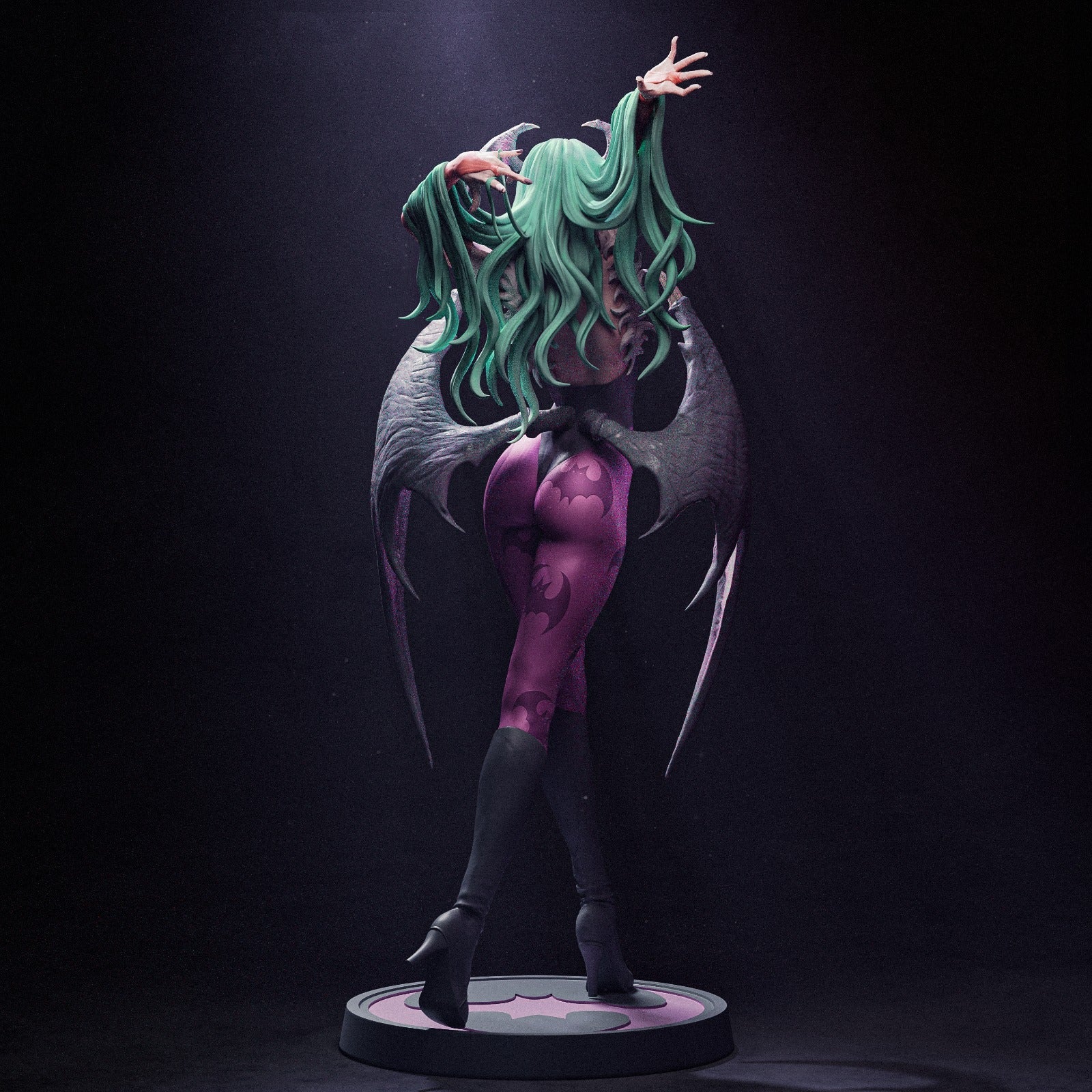 Morrigan Aensland - CA 3D Studios - Dark Forge Arts
