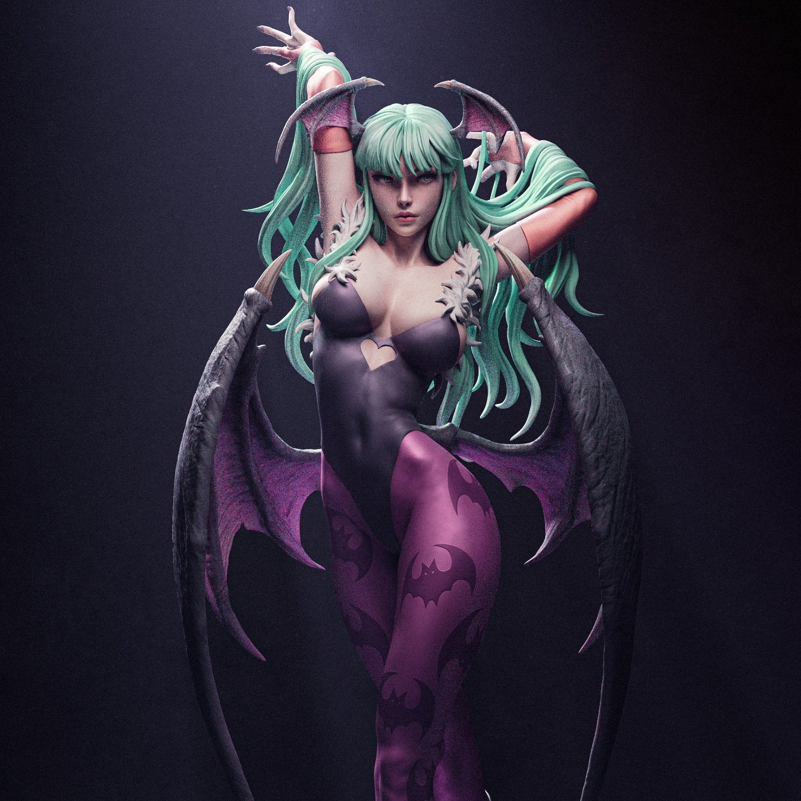 Morrigan Aensland - CA 3D Studios - Dark Forge Arts