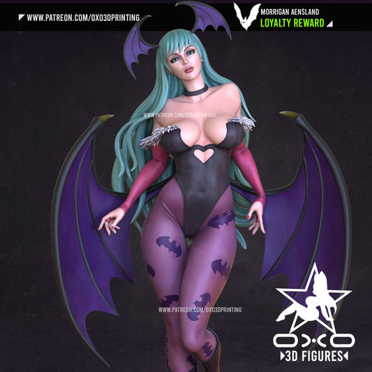 Morrigan Aensland - OXO3D - Dark Forge Arts
