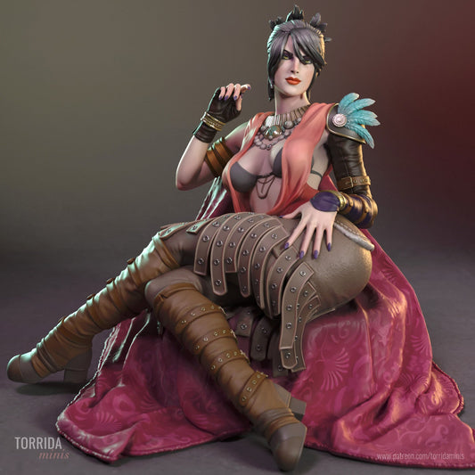 Morrigan Dragon Age - Torrida Minis - Dark Forge Arts