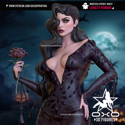 Morticia Spooky - OXO3D - Dark Forge Arts
