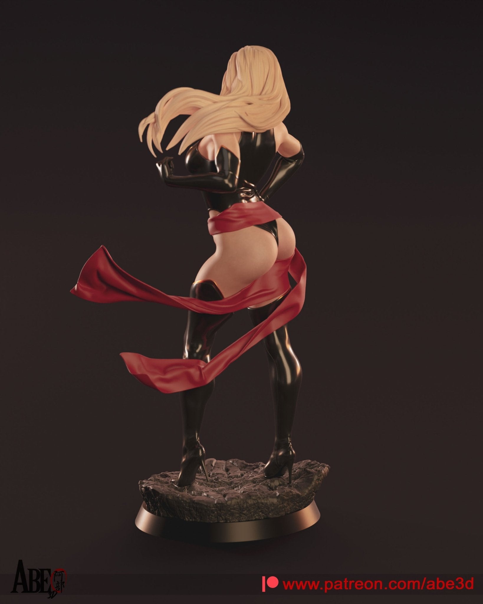 Ms. Marvel - Abe3D - Dark Forge Arts