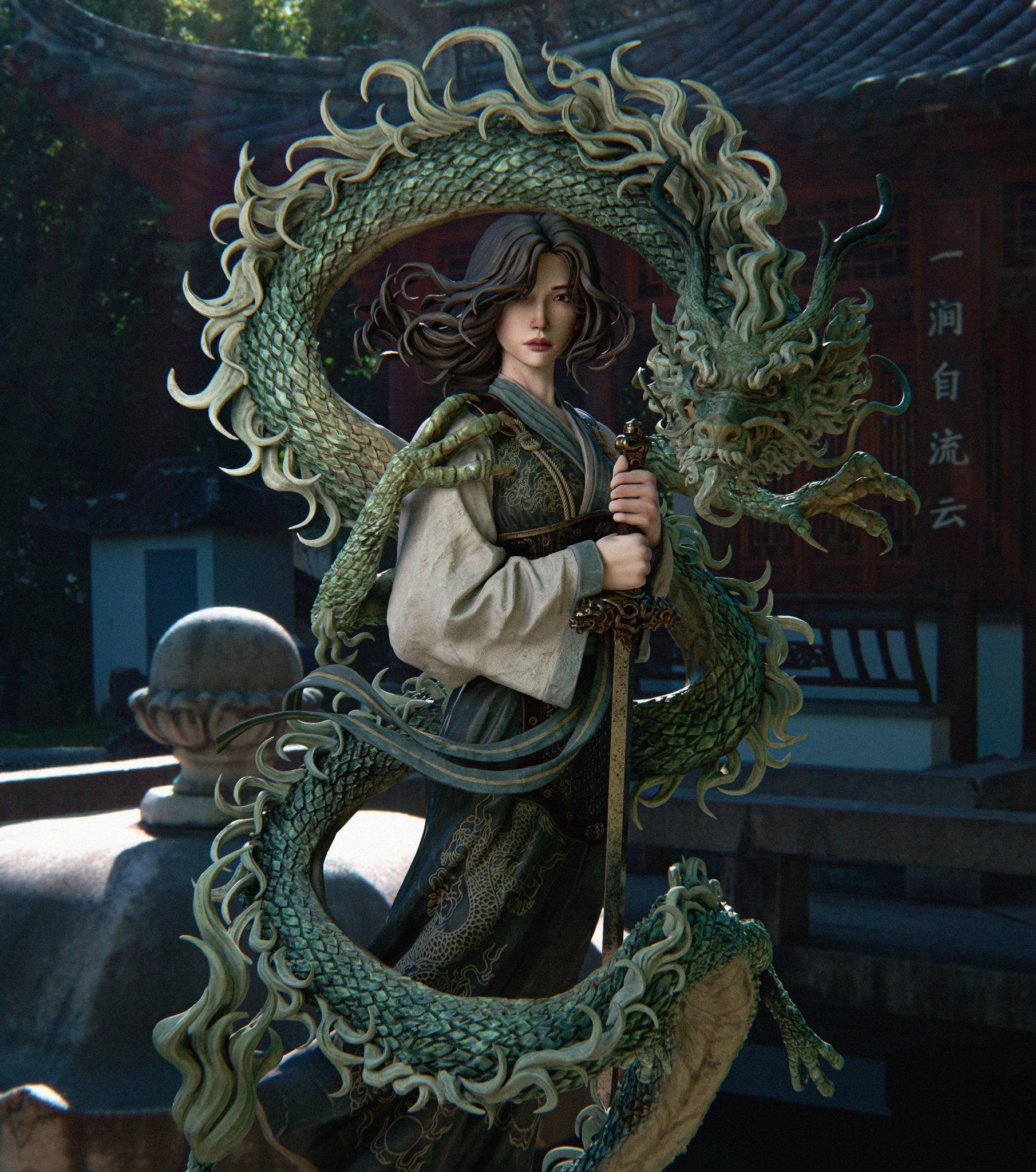 Mulan - CA 3D Studios - Dark Forge Arts