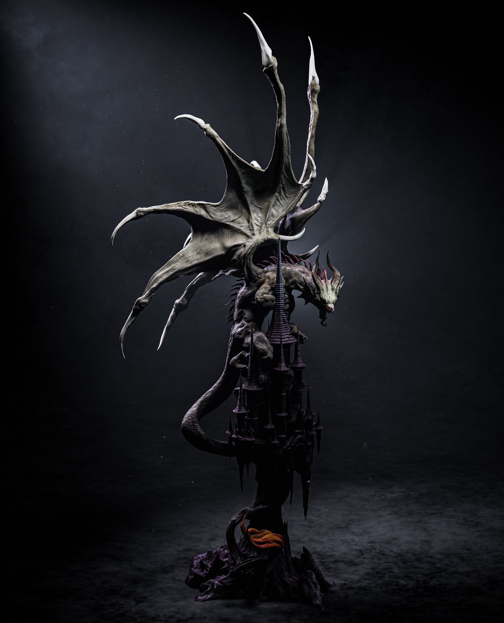 Mysterious Dragon - CA 3D Studios - Dark Forge Arts