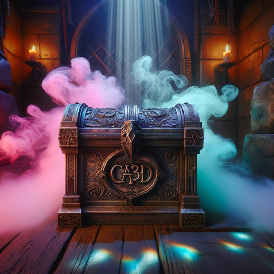 Mystery Chest - CA 3D Studios - Dark Forge Arts