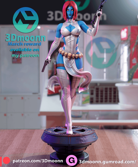 Mystique - 3DMoonn - Dark Forge Arts