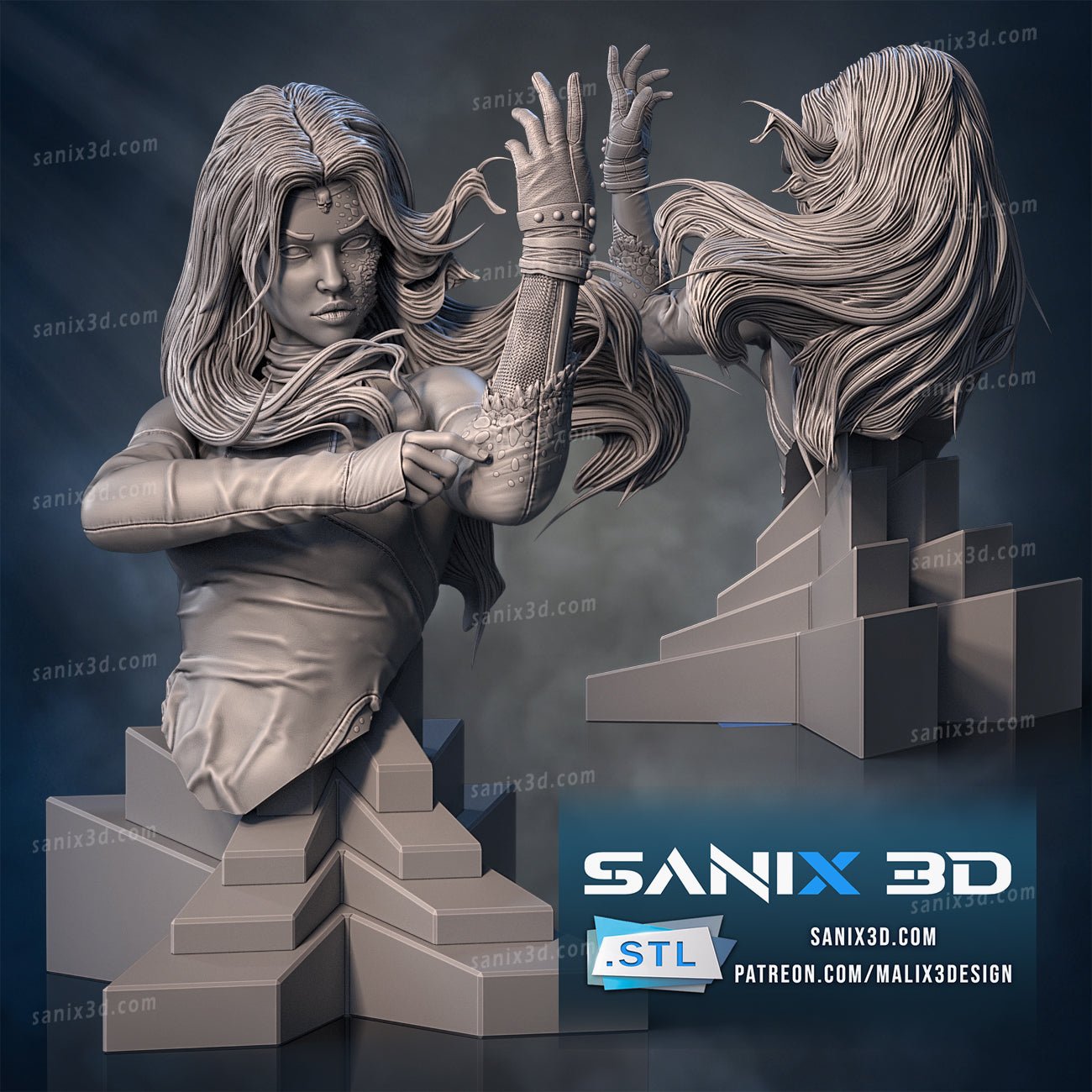Mystique - Sanix3D - Dark Forge Arts