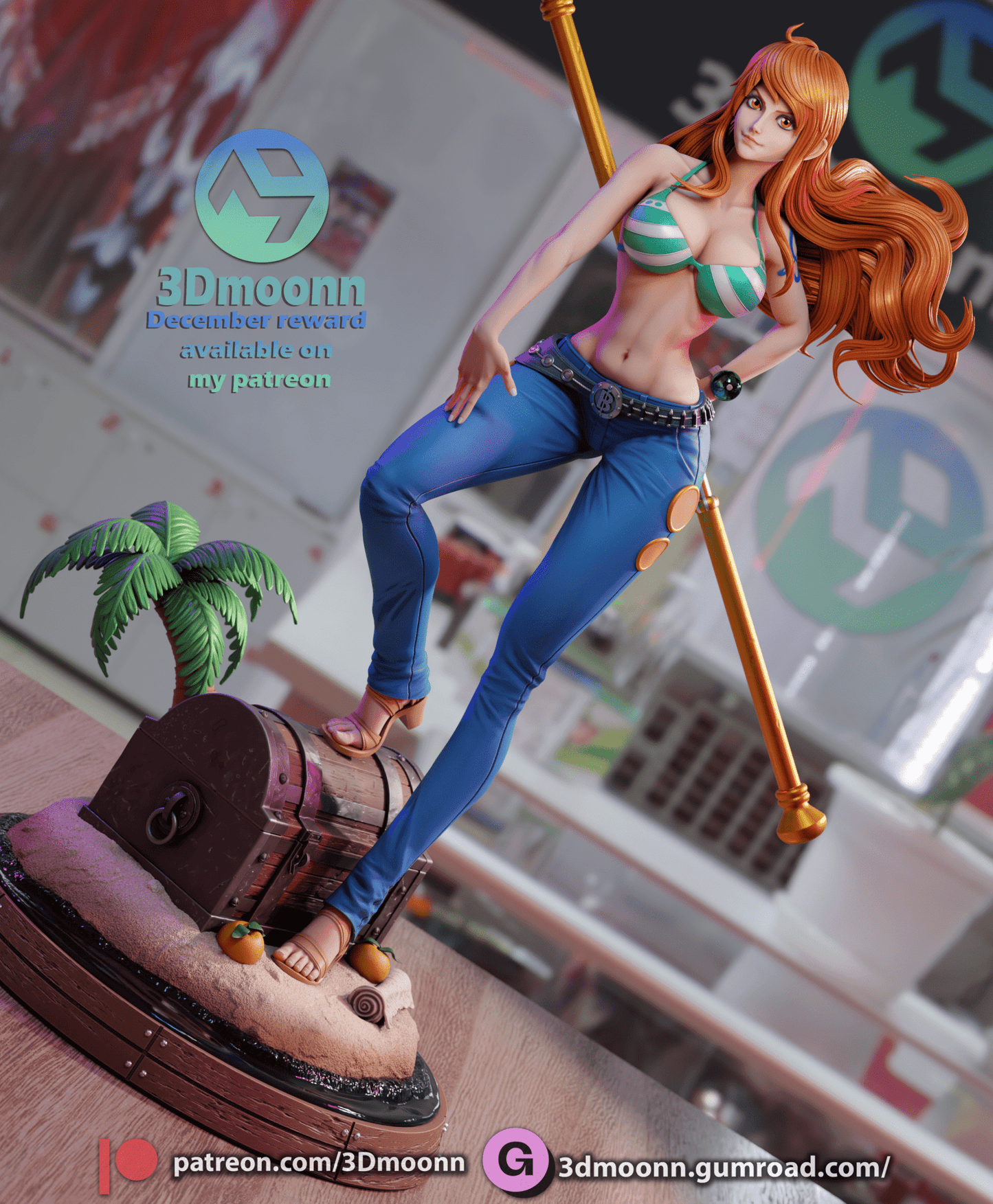 Nami - 3DMoonn - Dark Forge Arts
