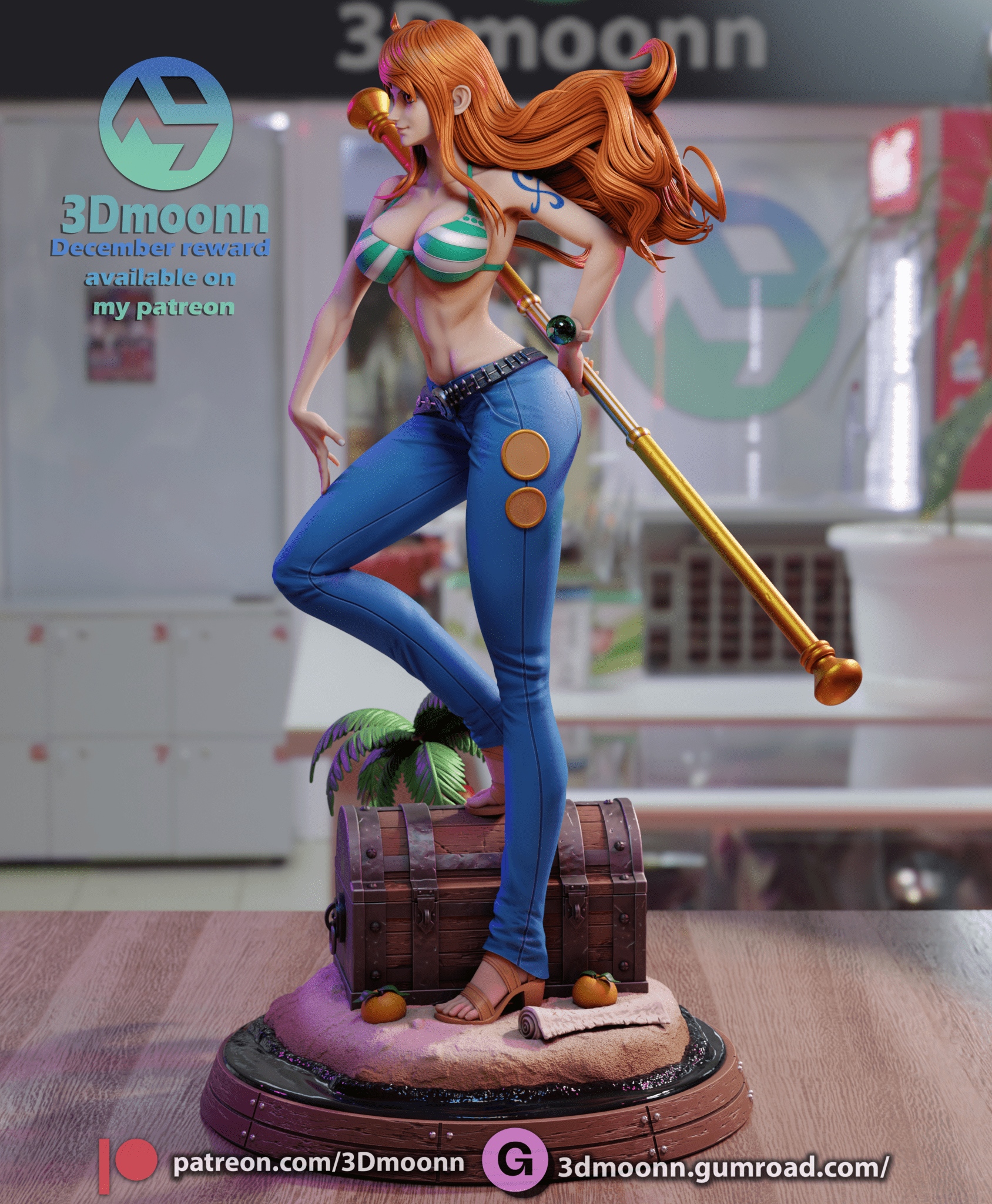Nami - 3DMoonn - Dark Forge Arts