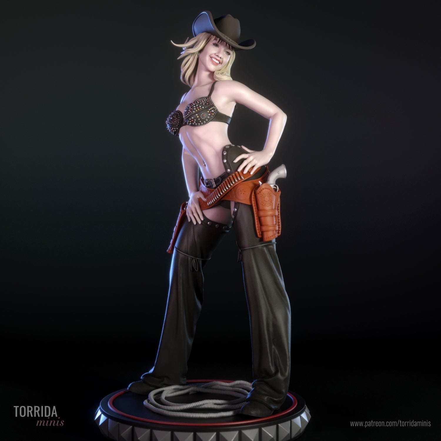 Nancy Callahan - Torrida Minis - Dark Forge Arts