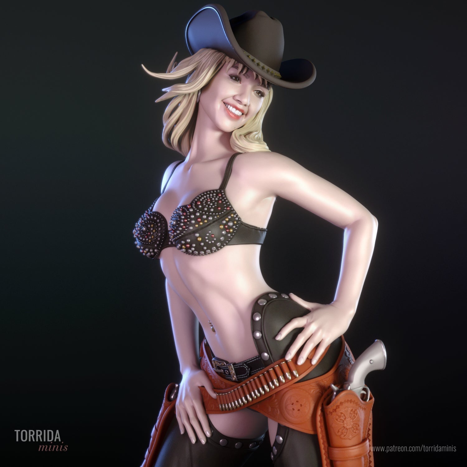 Nancy Callahan - Torrida Minis - Dark Forge Arts
