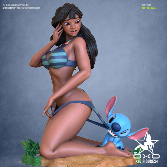 Nani Pelekai - OXO3D - Dark Forge Arts