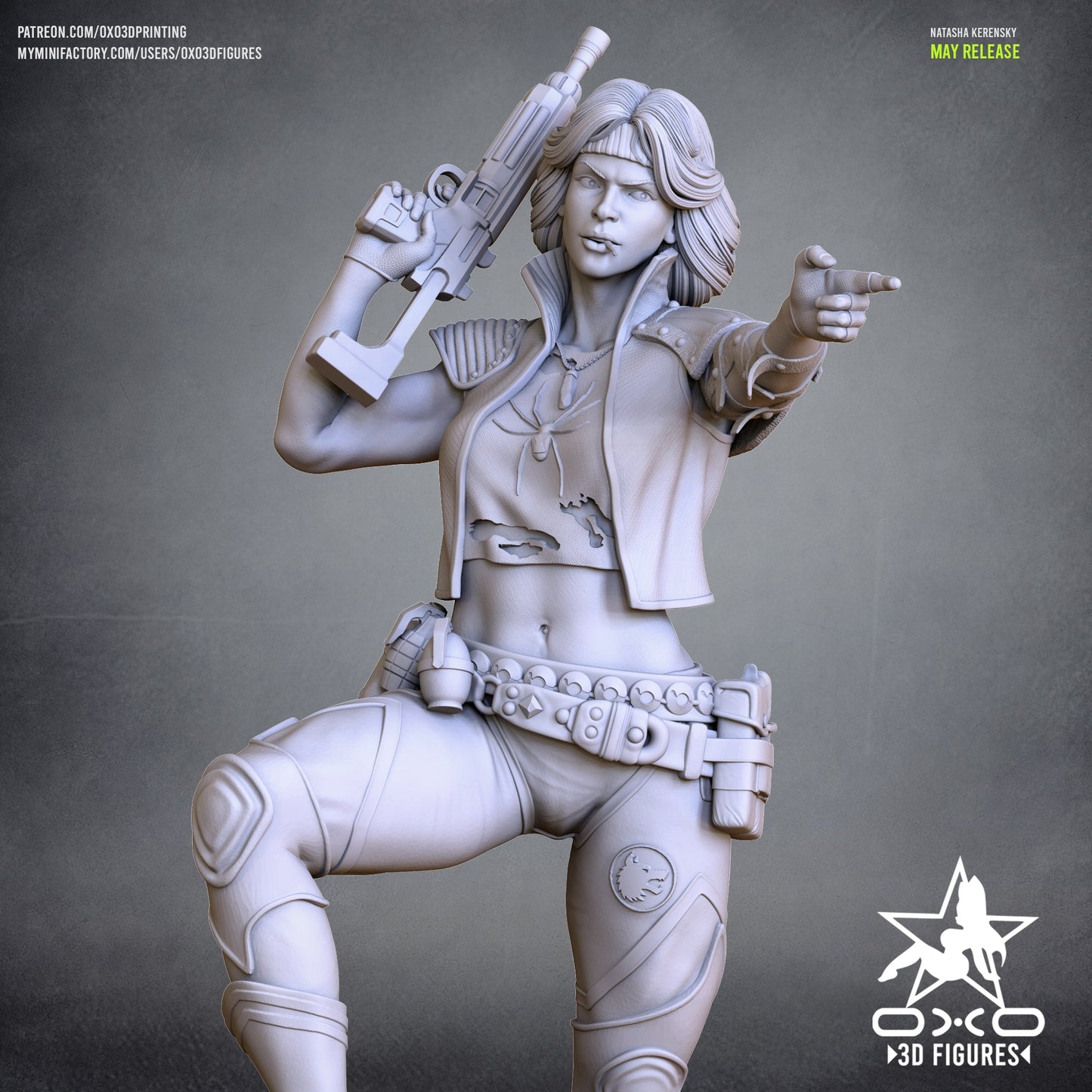 Natasha Kerensky - OXO3D - Dark Forge Arts