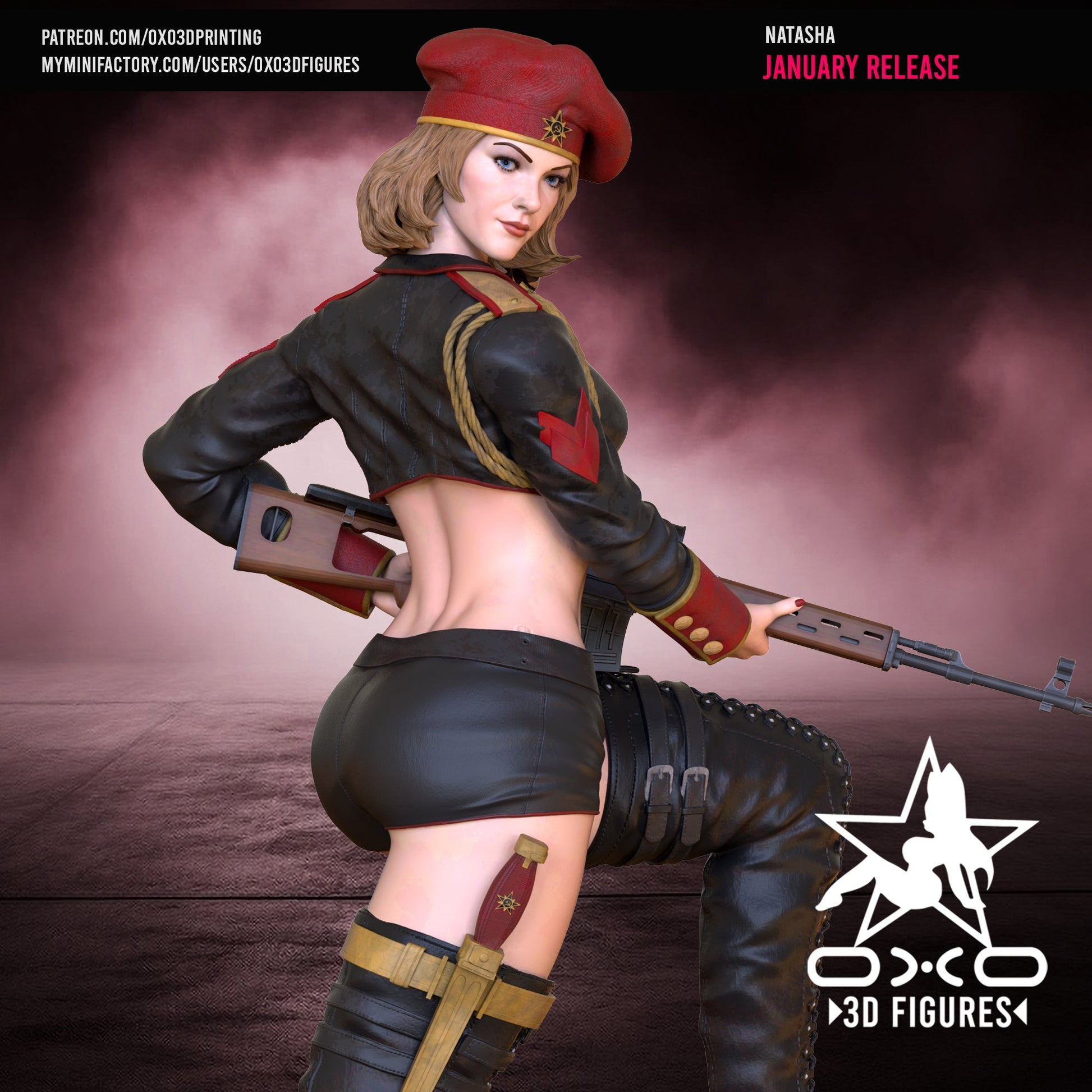 Natasha - OXO3D - Dark Forge Arts