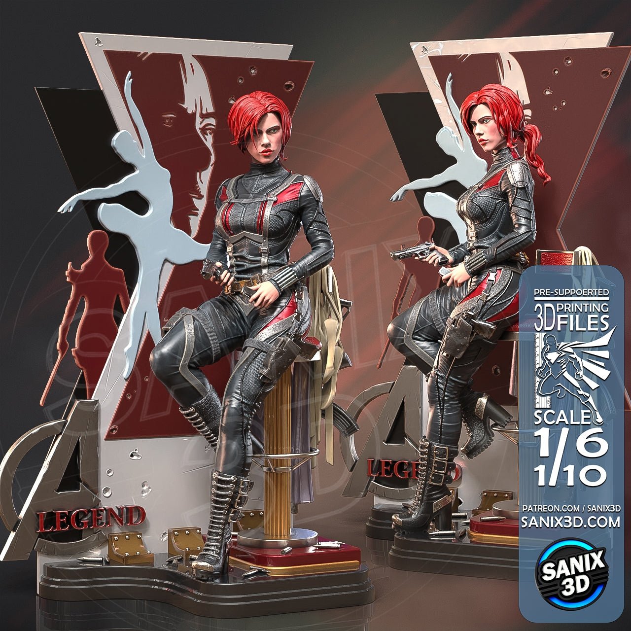 Natasha - Sanix3D - Dark Forge Arts