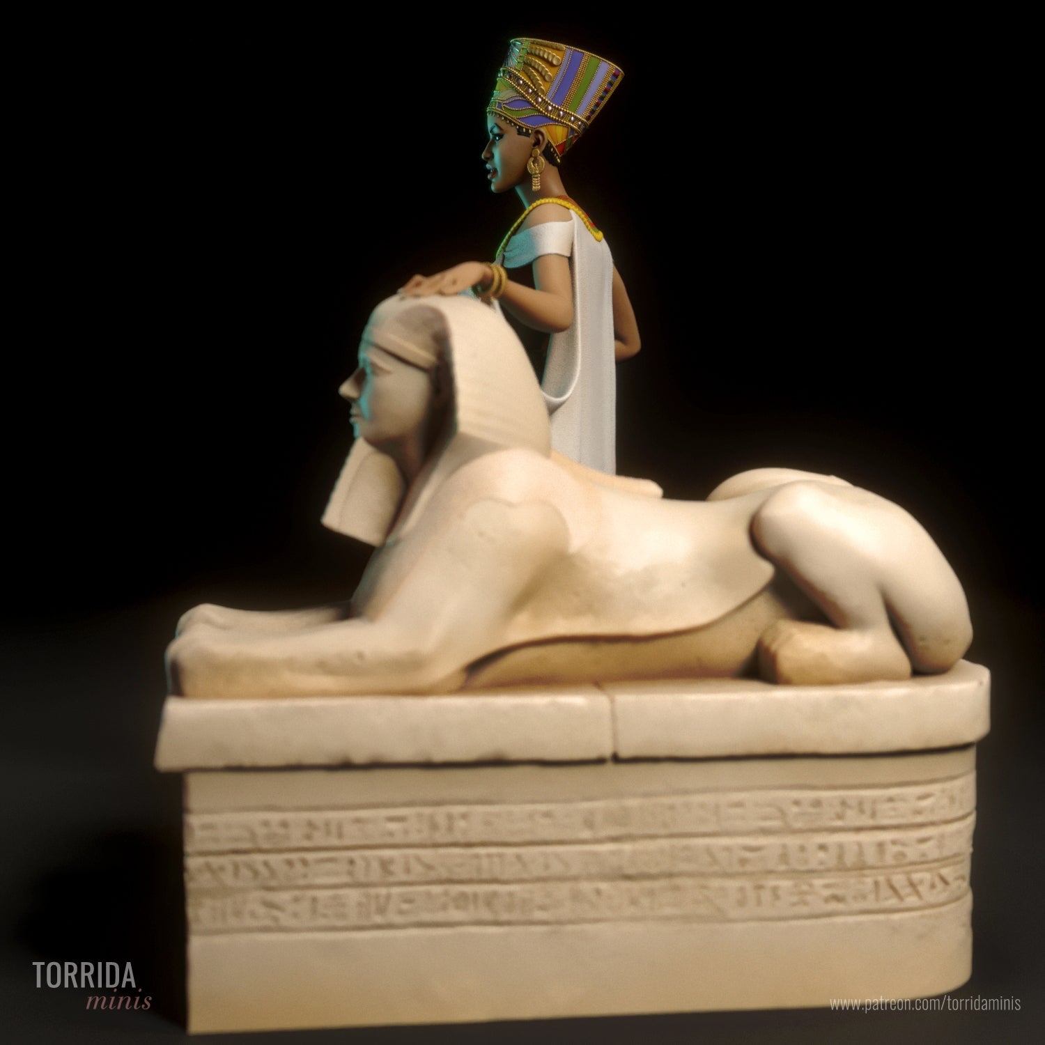 Nefertiti - Torrida Minis - Dark Forge Arts