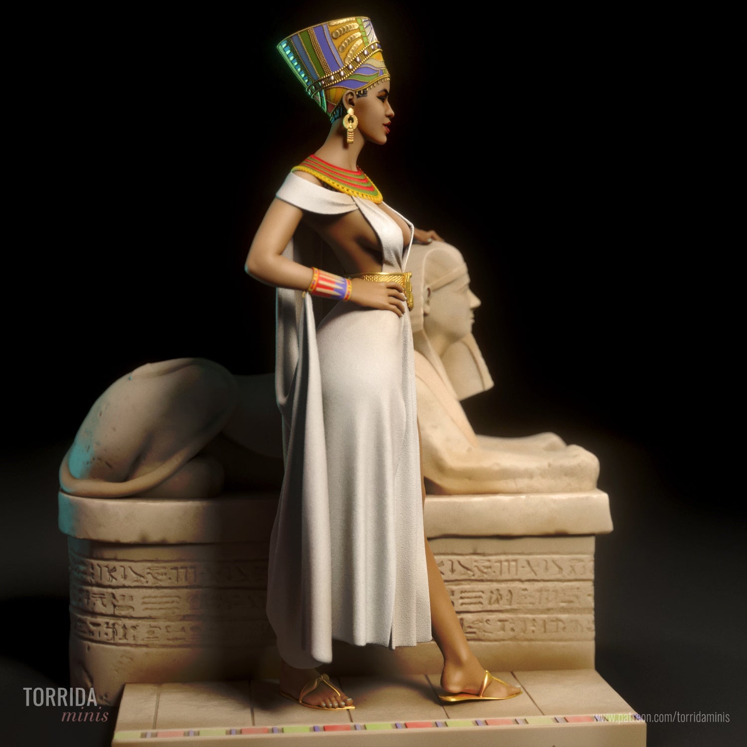 Nefertiti - Torrida Minis - Dark Forge Arts