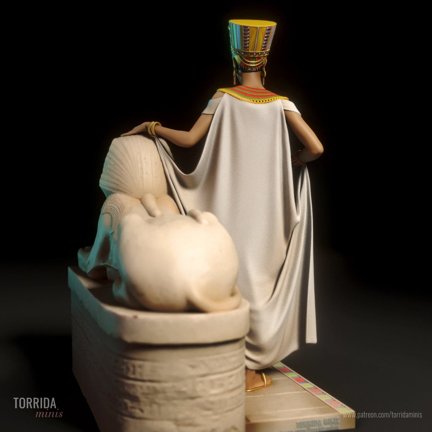 Nefertiti - Torrida Minis - Dark Forge Arts