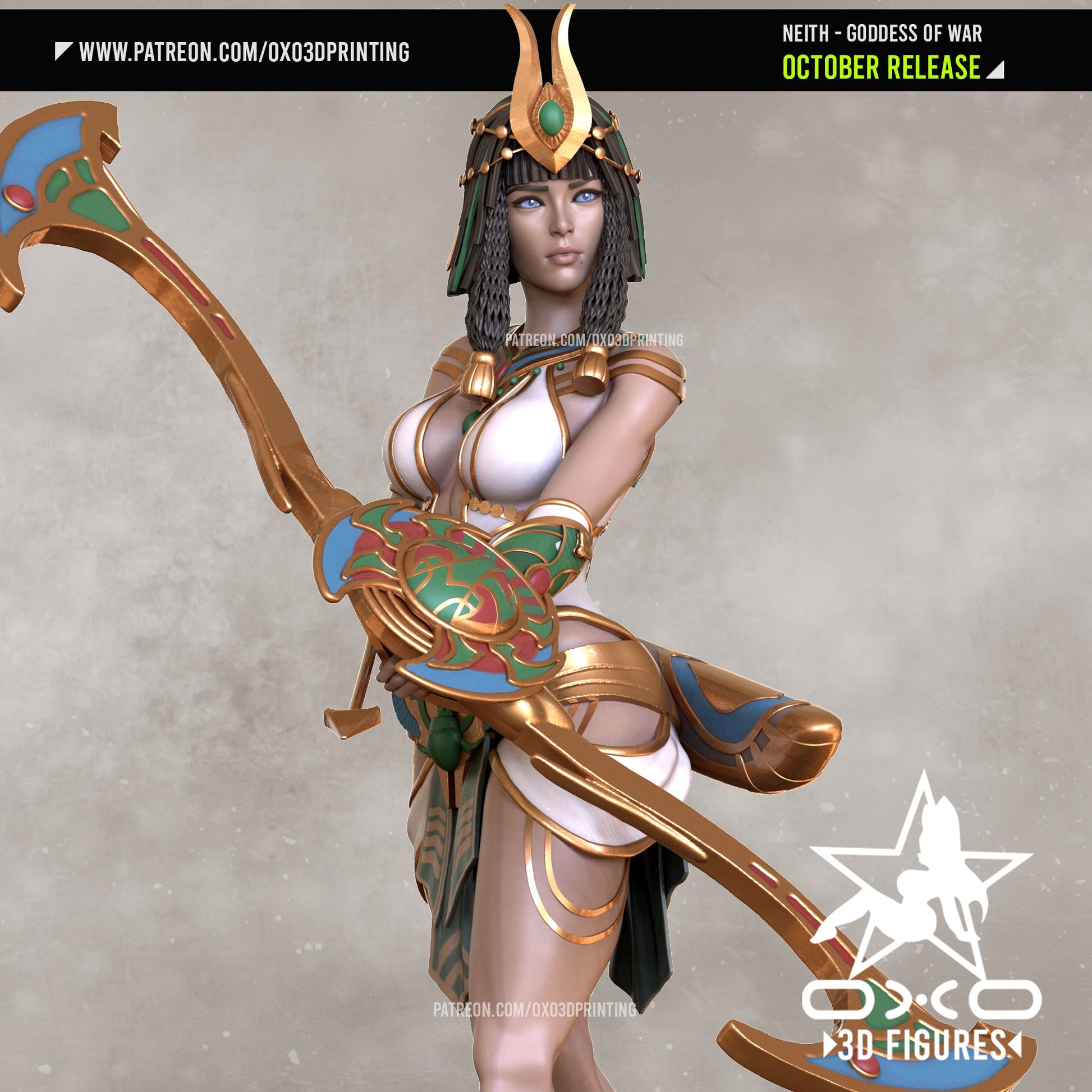 Neith - OXO3D - Dark Forge Arts