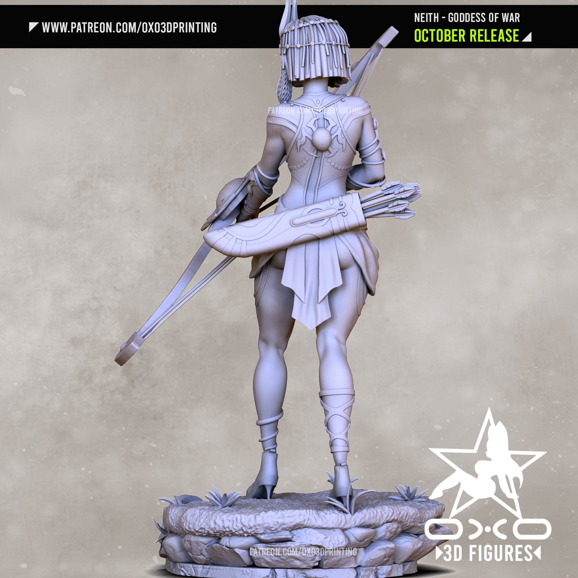 Neith - OXO3D - Dark Forge Arts