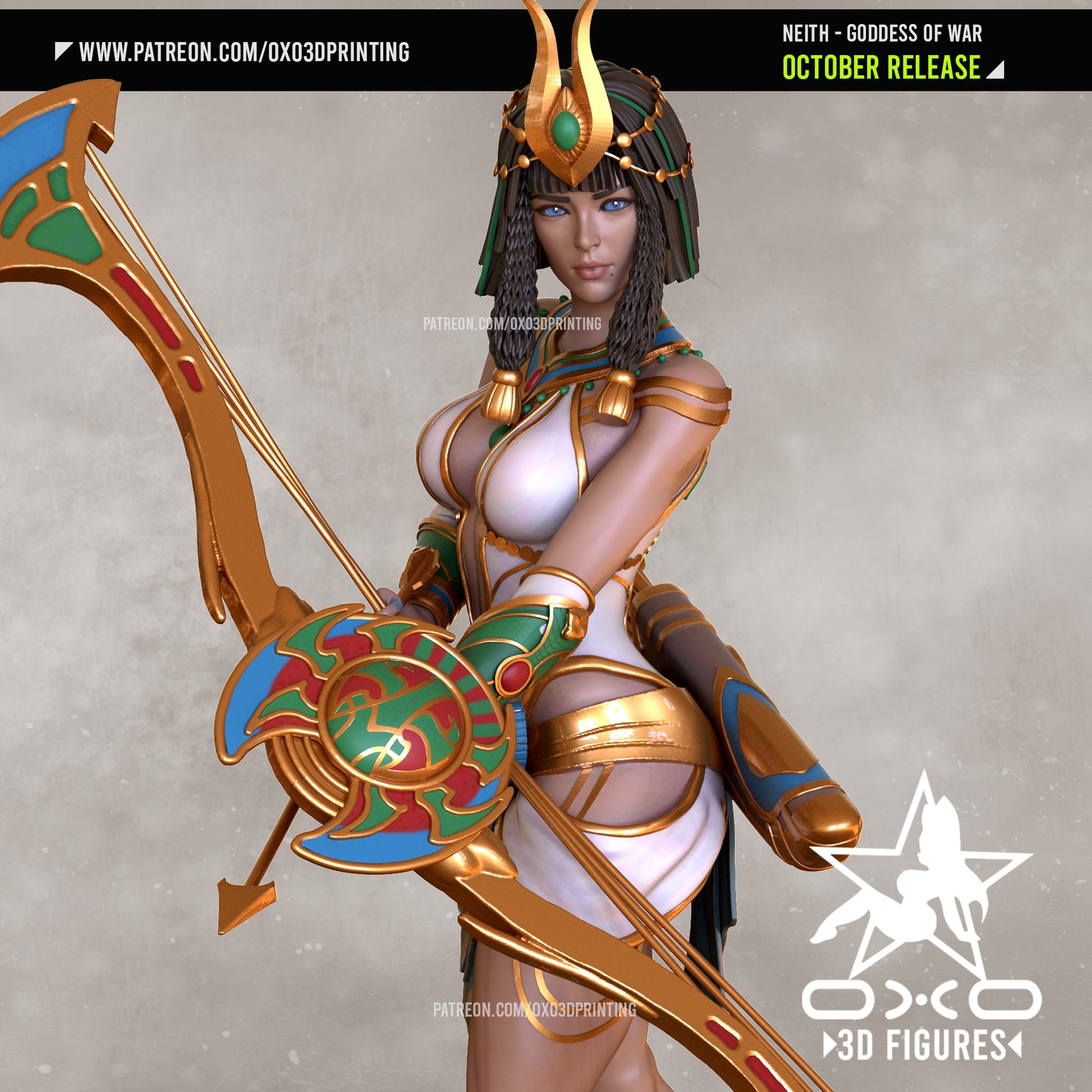 Neith - OXO3D - Dark Forge Arts