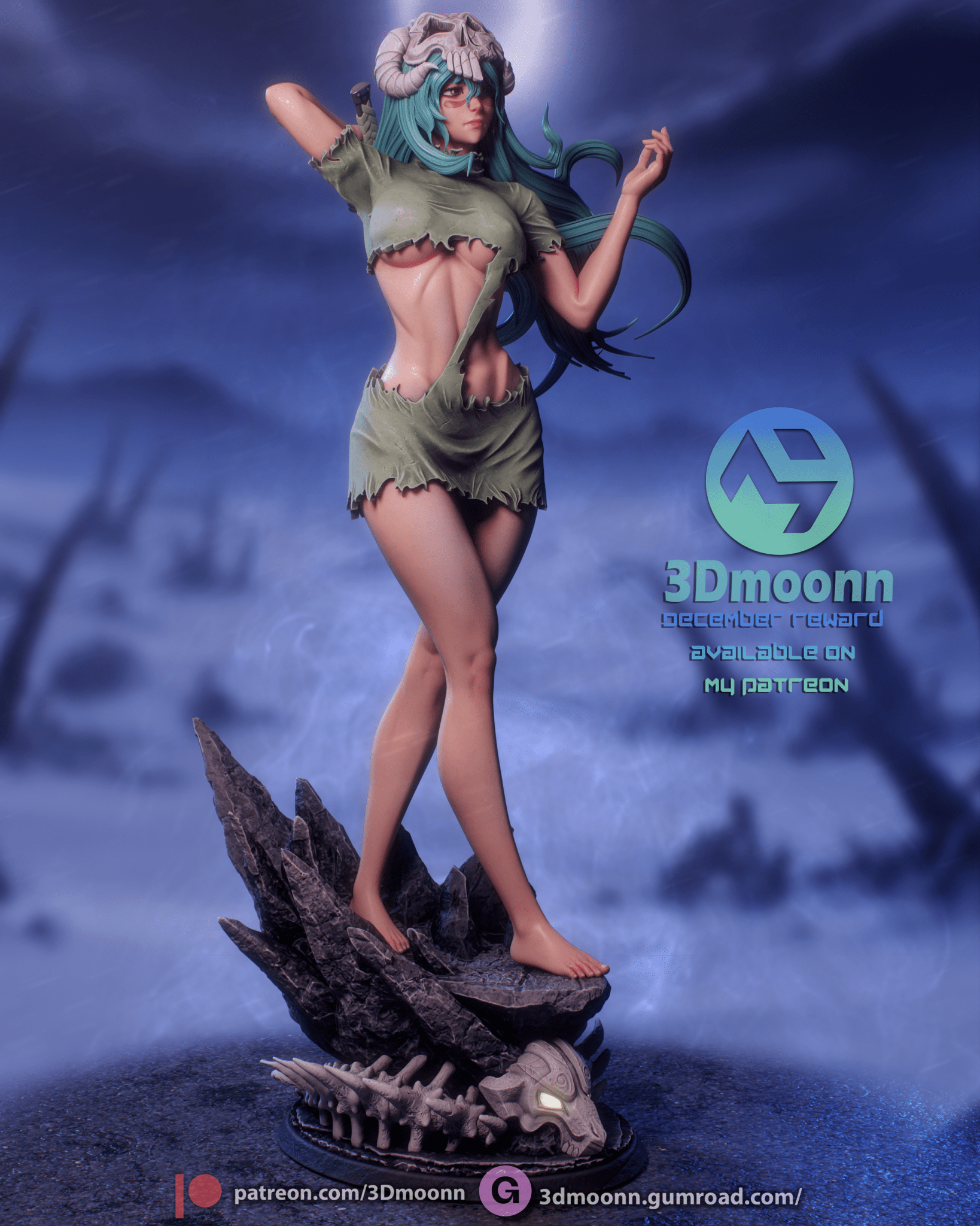 Nellien Tu - 3DMoonn - Dark Forge Arts