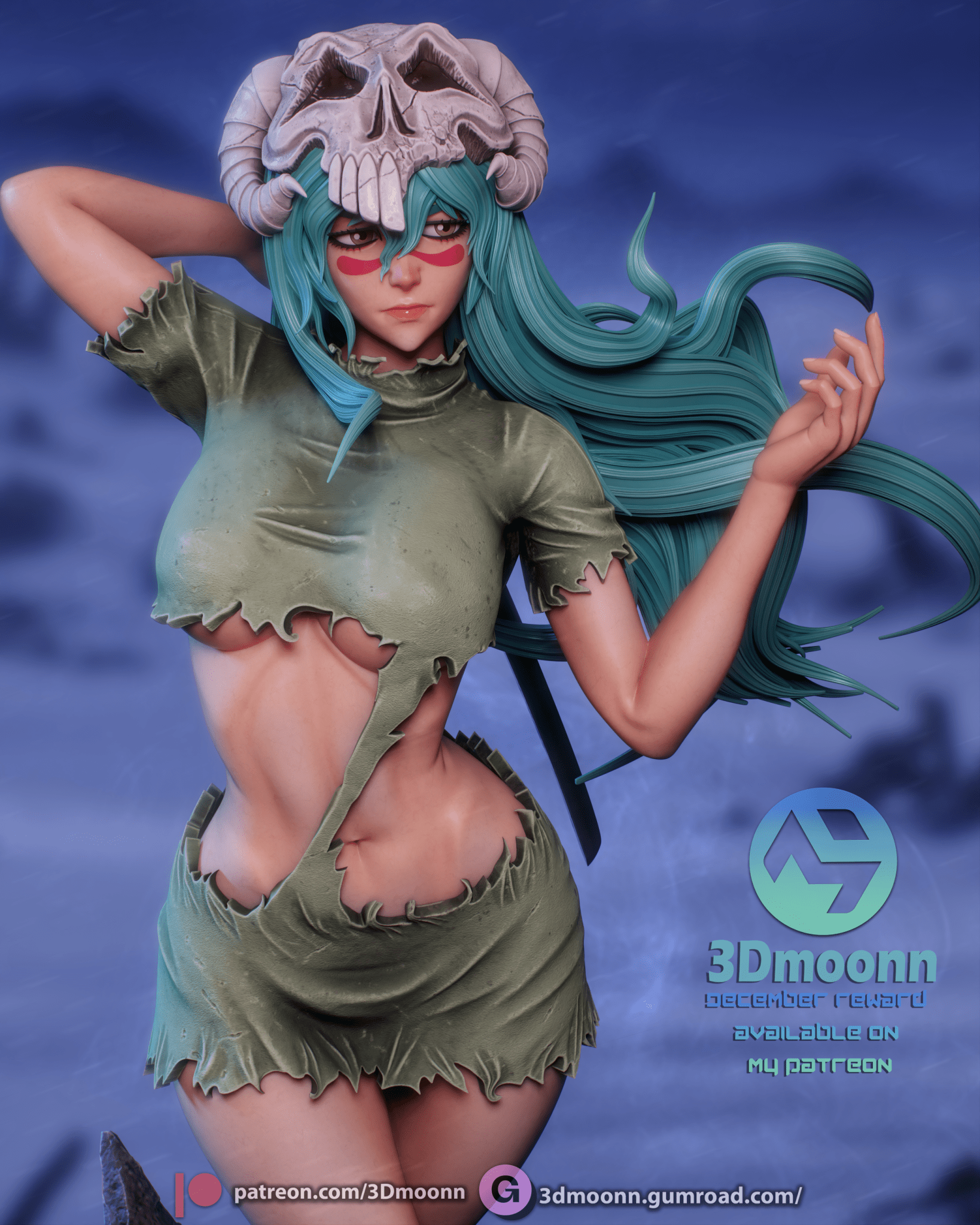 Nellien Tu - 3DMoonn - Dark Forge Arts