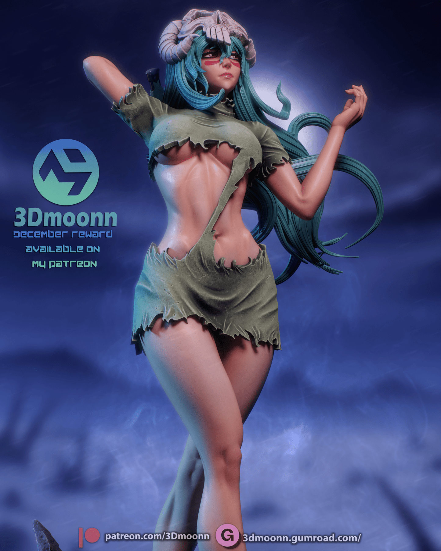 Nellien Tu - 3DMoonn - Dark Forge Arts