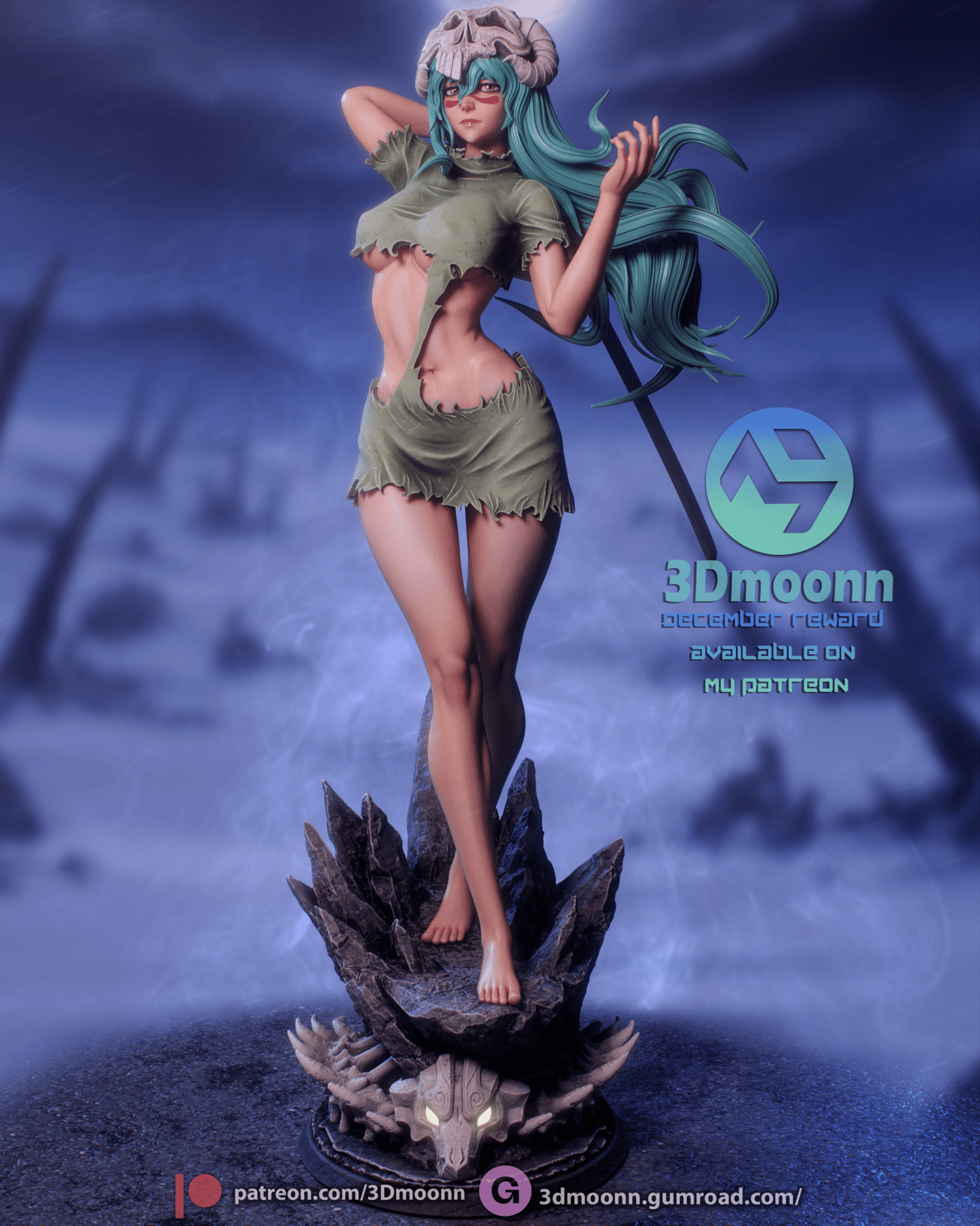 Nellien Tu - 3DMoonn - Dark Forge Arts