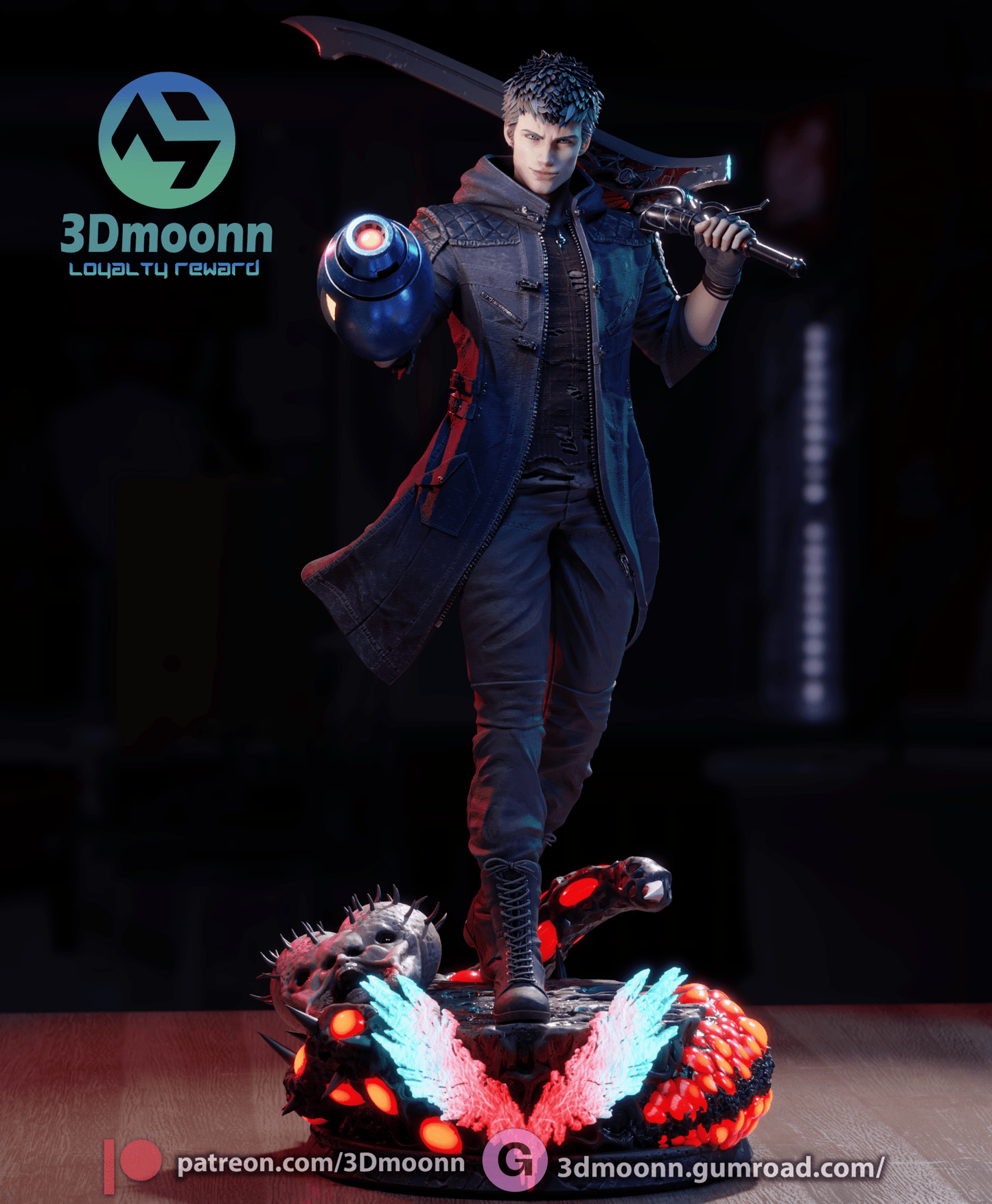 Nero - 3DMoonn - Dark Forge Arts