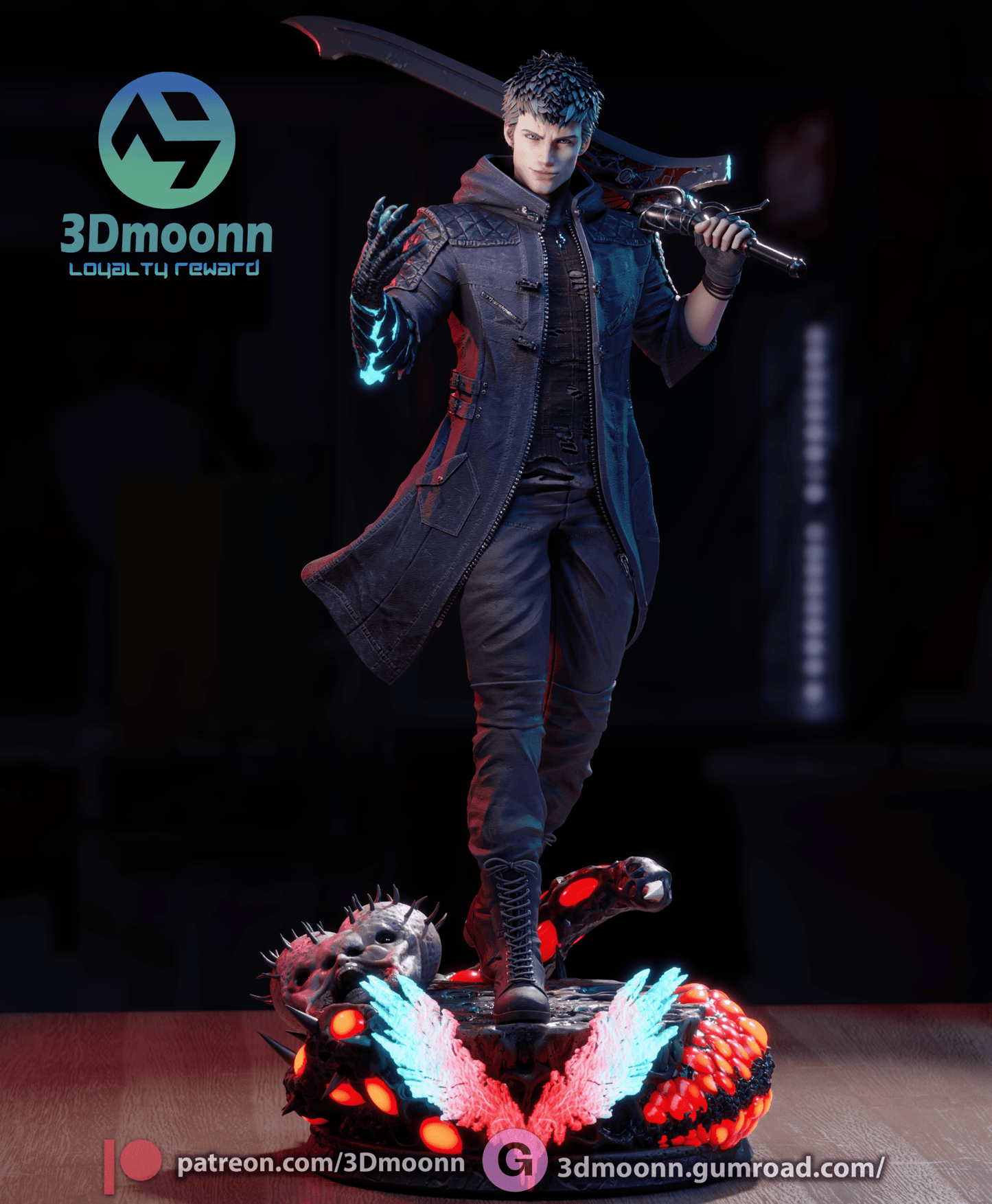 Nero - 3DMoonn - Dark Forge Arts