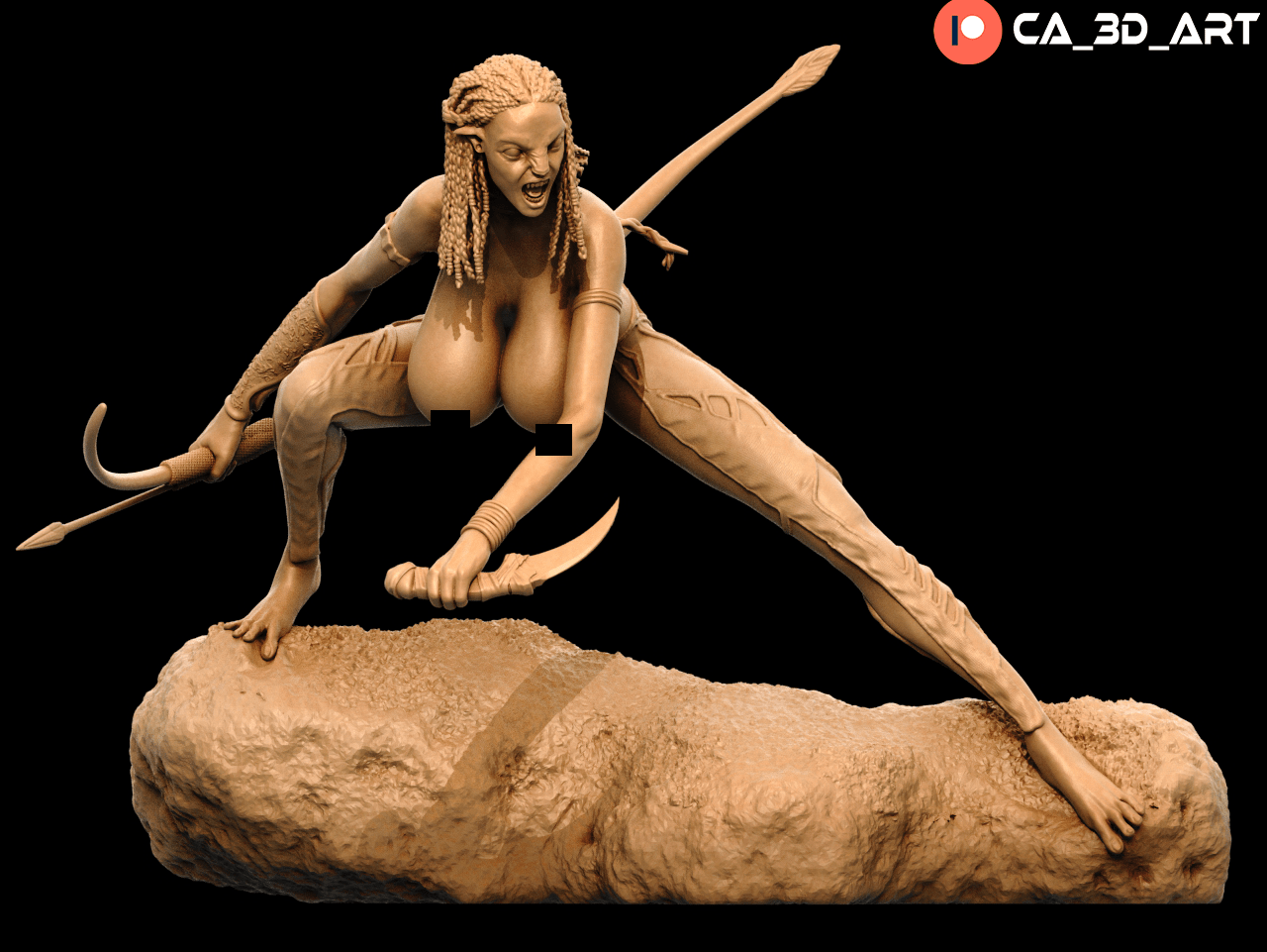 Neytiri - CA 3D Studios - Dark Forge Arts