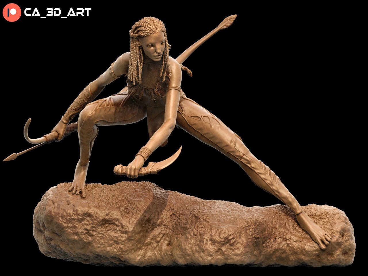 Neytiri - CA 3D Studios - Dark Forge Arts
