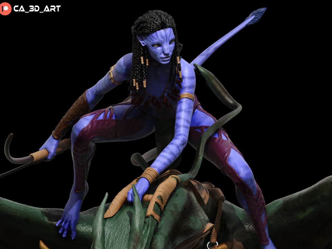 Neytiri - CA 3D Studios - Dark Forge Arts